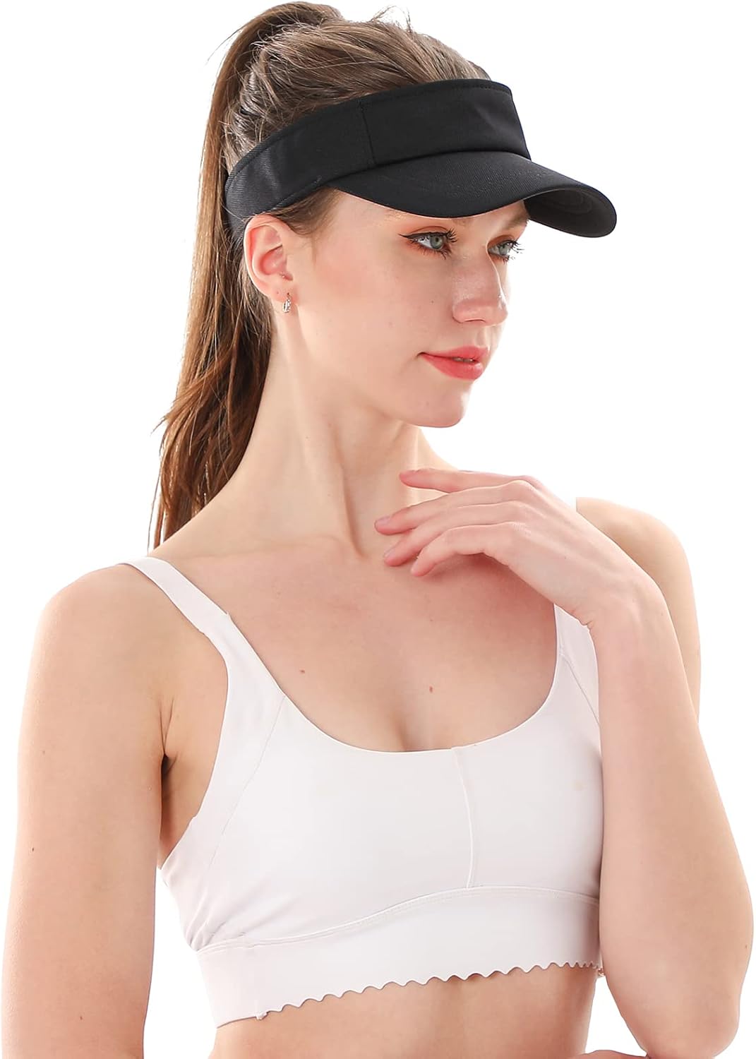 Einstellbare Sonnenvisier-Cap für Damen und Herren