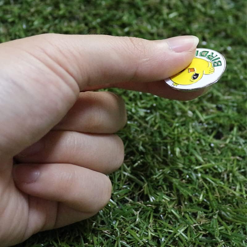 Golf Ball Marker Set mit 12 Designs – Golf Geschenke für Golfer