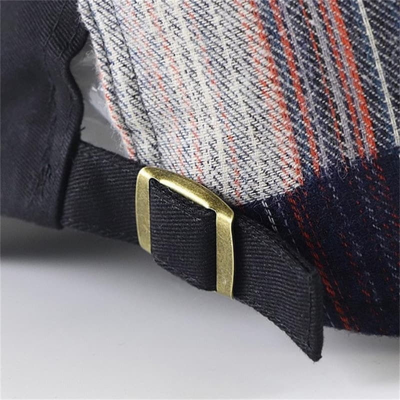Patchwork Schiebermütze für Herren im Gatsby-Stil