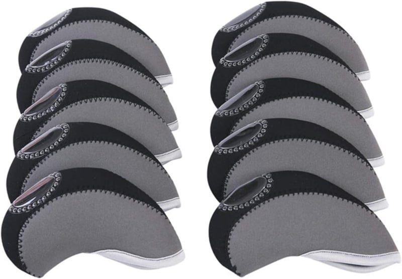 Wasserdichte Golf Headcovers für Eisen und Putter - 10er Set