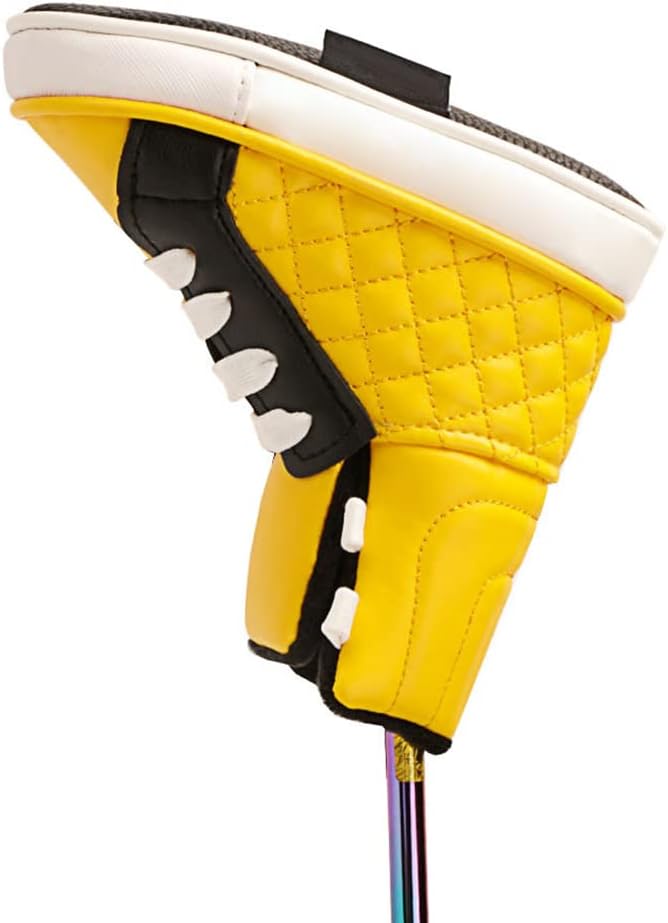 Lustige Schuh-Design Golfschlägerkopf-Abdeckung aus PU-Leder