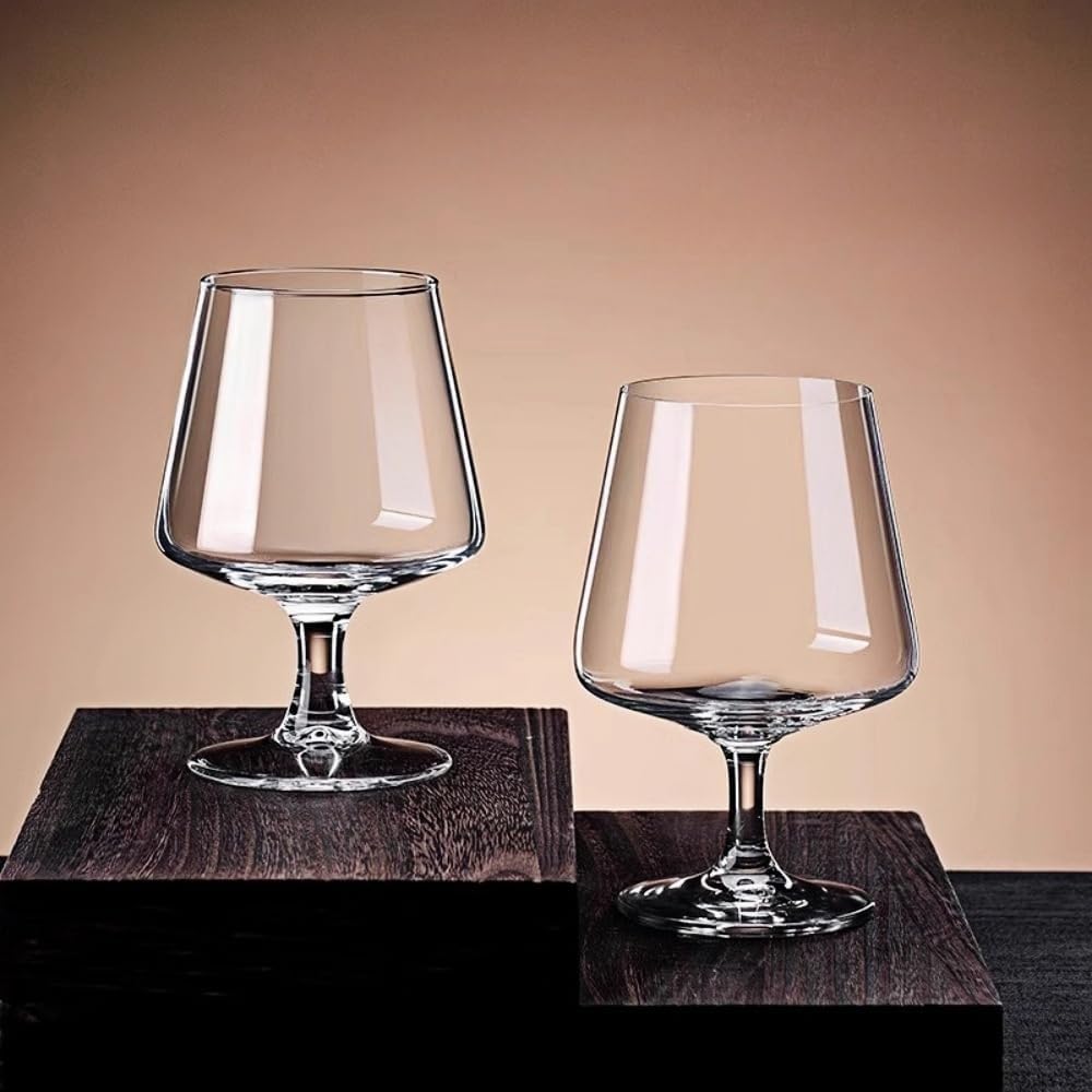 RYHMHA Kristall-Brandygläser, 2er Set, 425 ml für Cocktails und Whiskey