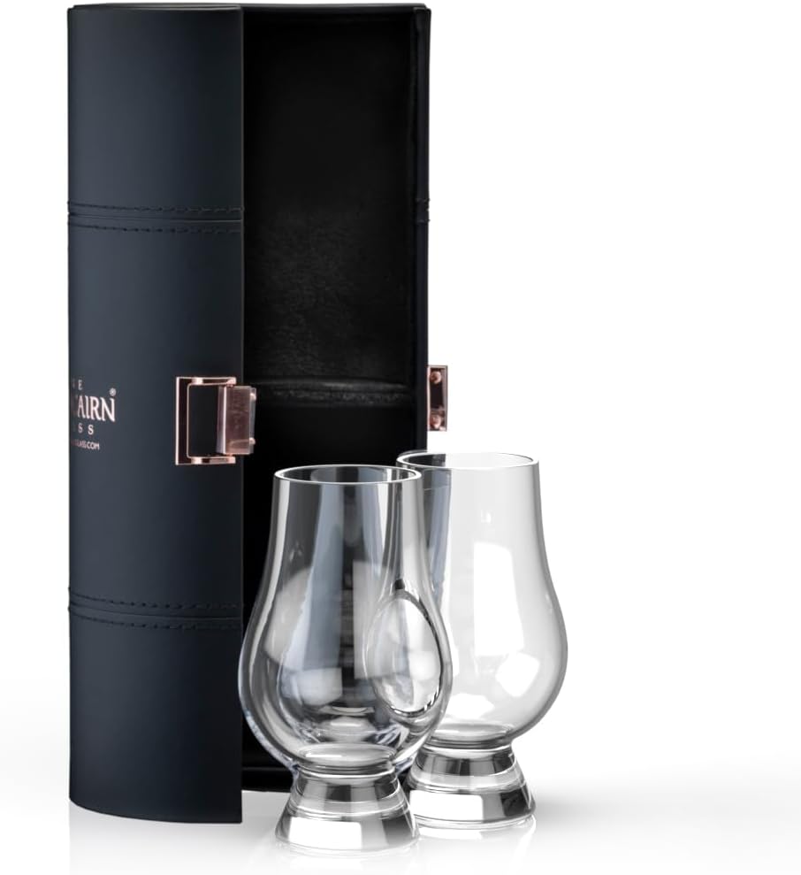 Glencairn Whiskyglas 2er Set mit Reiseetui