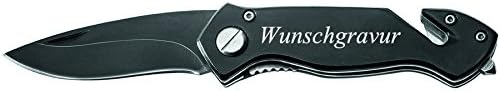 Personalisierbares Compact Security Klappmesser mit Aluminiumgriff für Männer