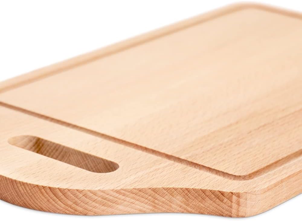 Personalisierbares Schneidebrett aus Buchenholz für Frauen - 38x23 cm