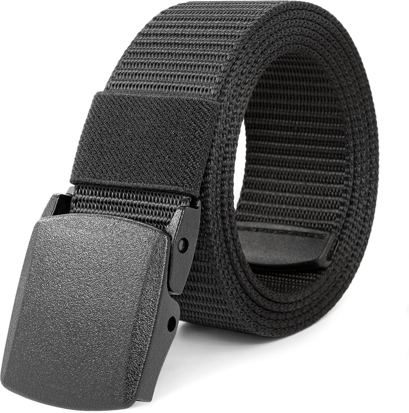 Verstellbarer Nylon-Arbeitsgürtel für Herren - flughafensicher und vielseitig