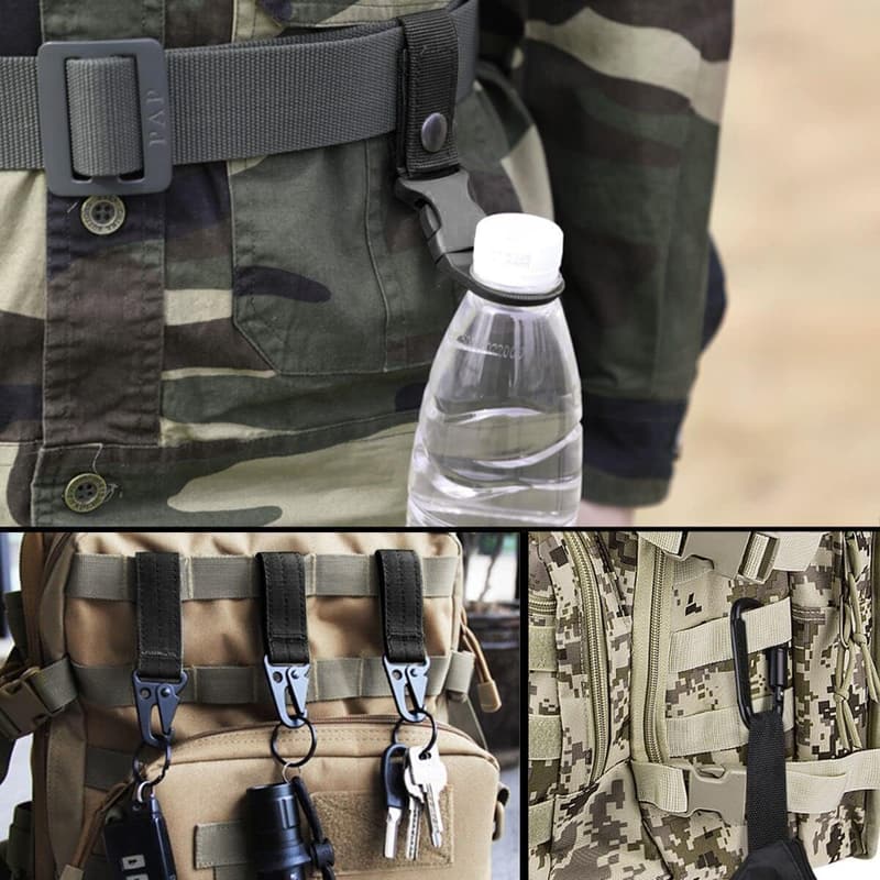 Taktischer Nylon Gürtel für Herren mit Metallschnalle – Ideal für Outdoor-Aktivitäten