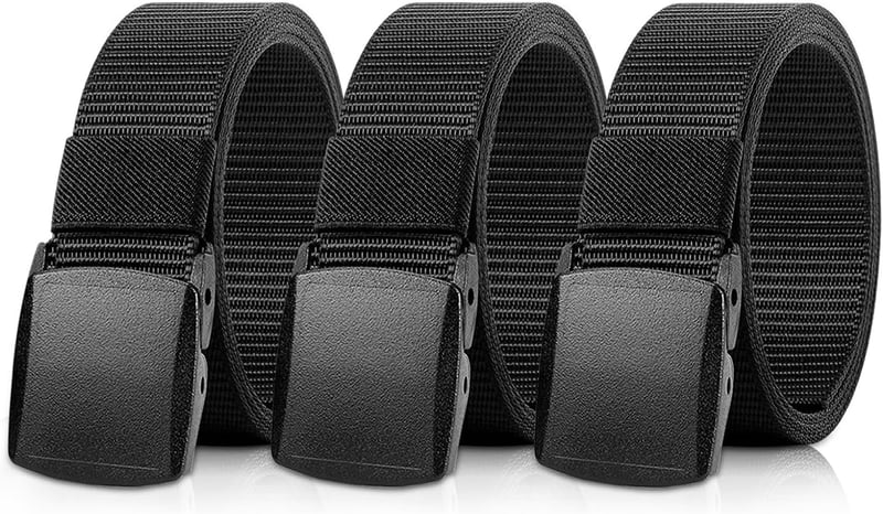 Einstellbarer Nylon Canvas Gürtel für Herren und Damen