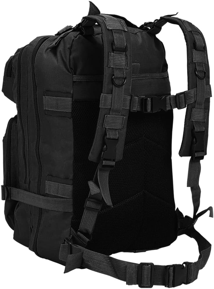 vidaXL 50L Army Rucksack - Reißfest und Witterungsbeständig für Outdoor Abenteuer