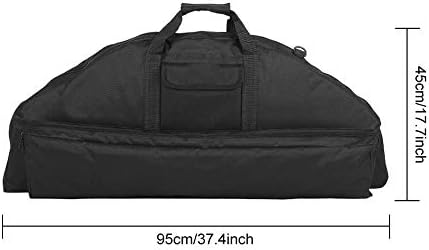 Tragbarer Schwarz Rucksack für Compoundbogen - Outdoor Jagdzubehör