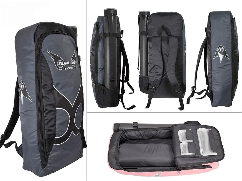 Avalon Tyro Bogenrucksack mit Pfeilröhre in Grau