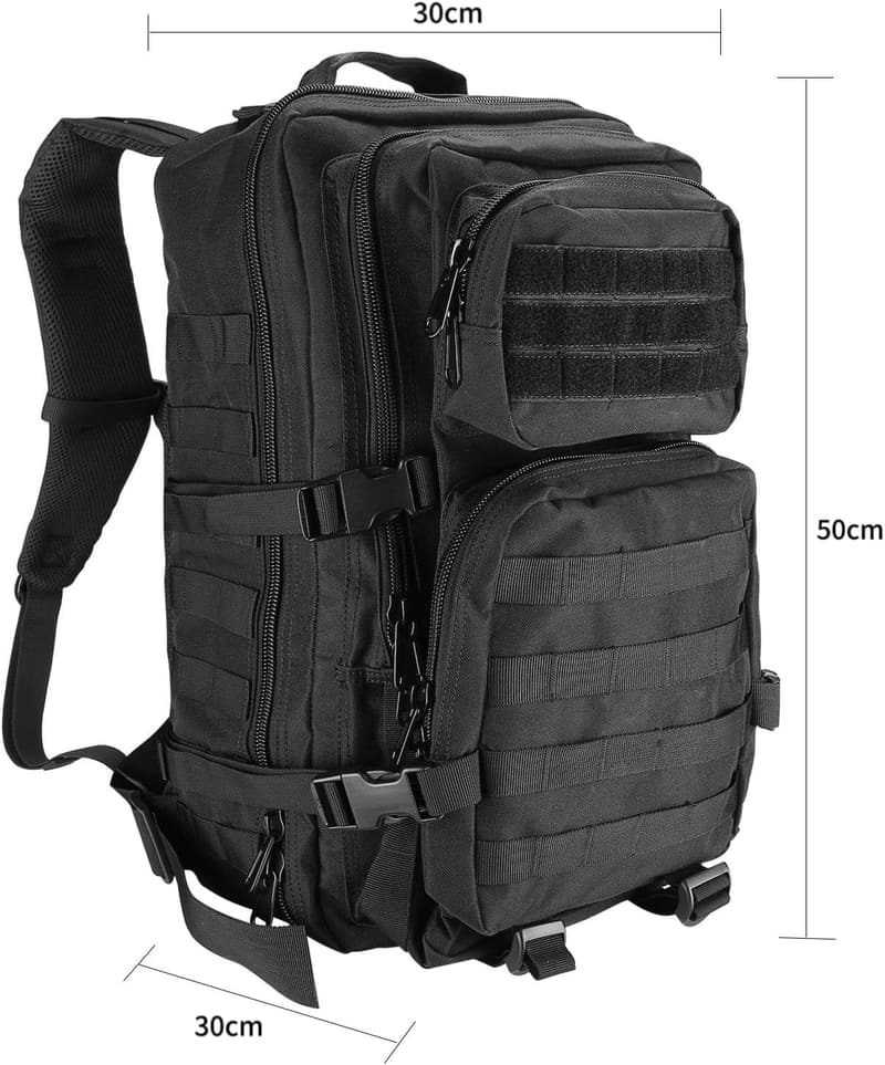 Taktischer Rucksack 40L für Outdoor-Aktivitäten, große Kapazität
