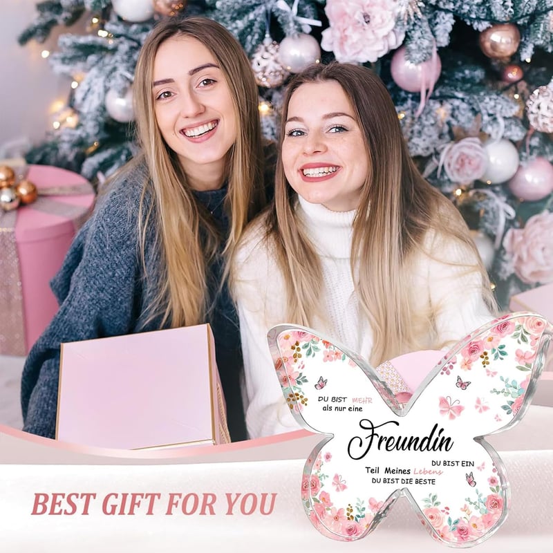 Personalisierte Freundschaftsgeschenke für Frauen zum Geburtstag