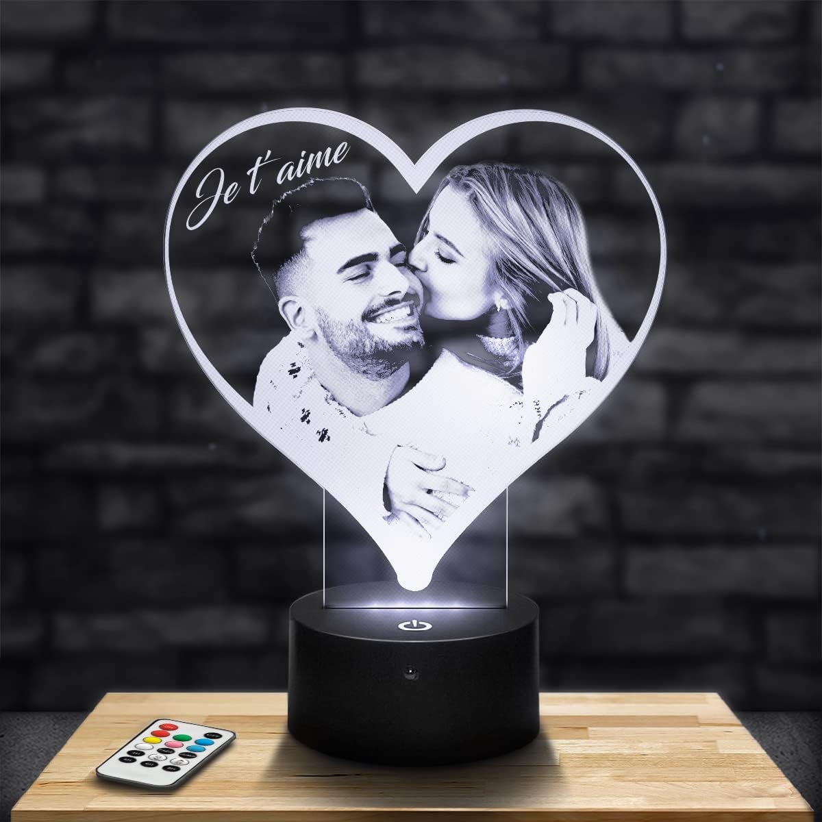 Personalisierte Fotolampe als Geburtstagsgeschenk für Frauen