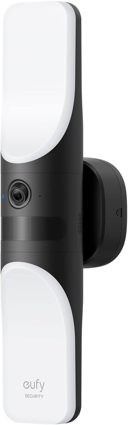 eufy Security 2K Außenleuchte mit Kamera, KI-Erkennung, IP65