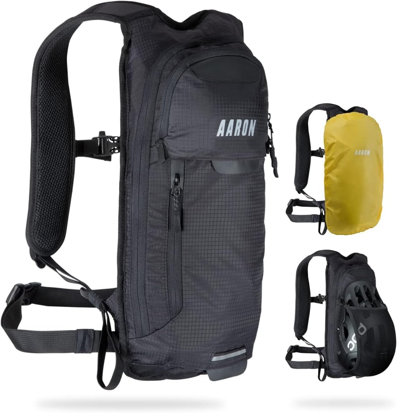 Wasserdichter 8L Fahrrad- und Skirucksack für Damen & Herren