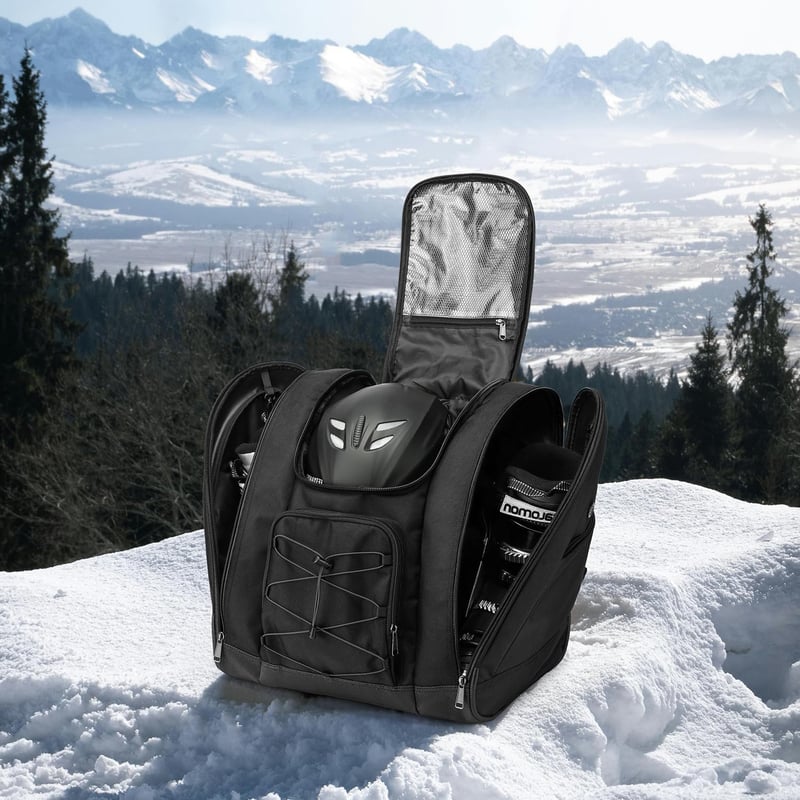 Skischuhtasche mit Rucksackgurten für Ski- und Snowboardzubehör