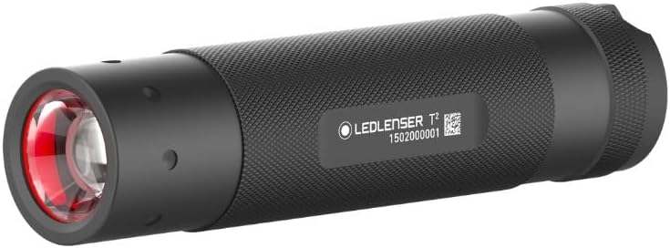 Ledlenser T² Taktische Taschenlampe – 240 Lumen, IPX6, Aluminiumgehäuse