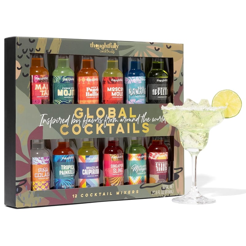 Cocktail-Mix Set mit 12 Aromen für kreative Mixgetränke