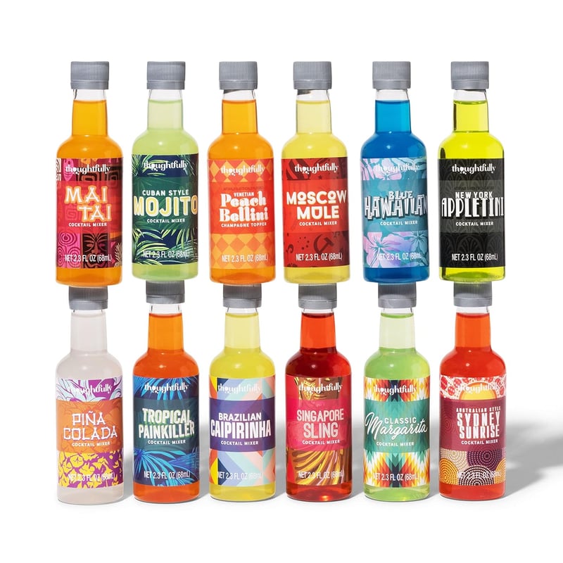 Cocktail-Mix Set mit 12 Aromen für kreative Mixgetränke