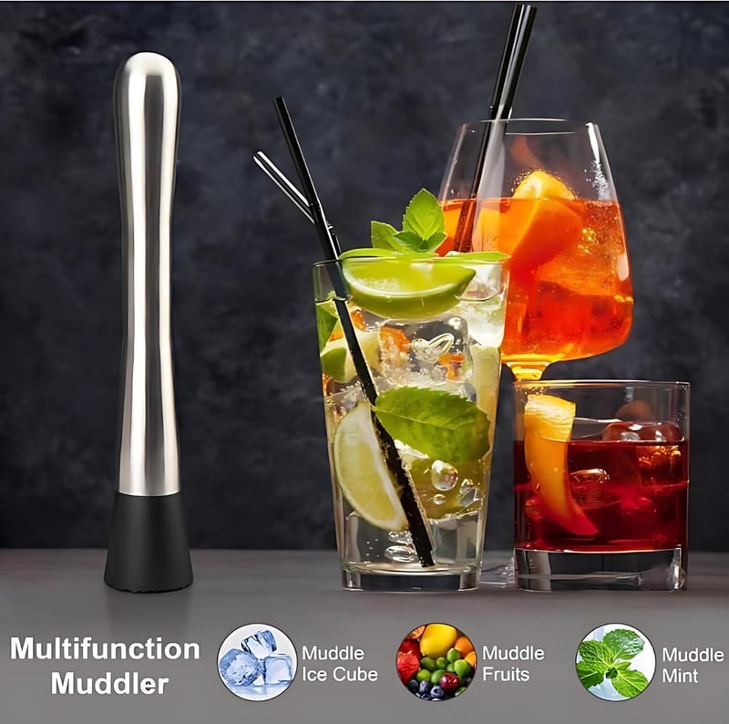 Edelstahl Cocktail Set (6-teilig) für Bar und Küche
