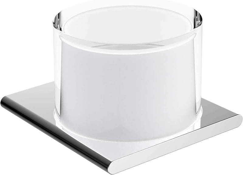 Keuco Wand-Lotionspender verchromt mit Kristallglas, 150ml