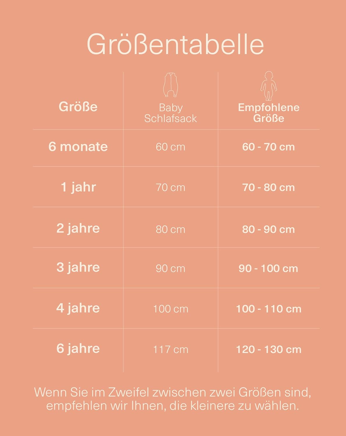 Baby Schlafsack mit Füßen - 100% Baumwolle, 2.5 TOG, Wild Lily