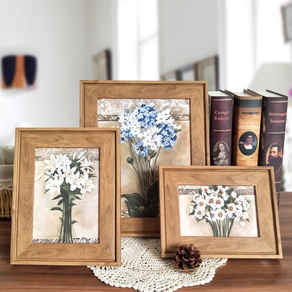 Vintage Fotorahmen 10x15cm aus Holz für Hochzeit und Jahrestag