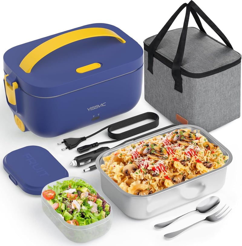 Elektrische Thermo-Lunchbox mit 9,9 l Isoliertaschen für unterwegs