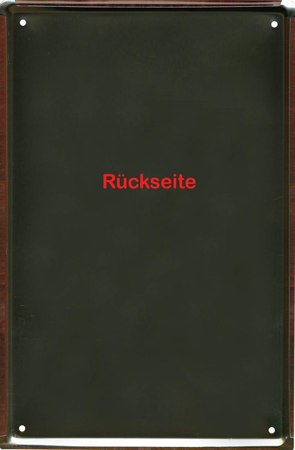 Deko Blechschild 20x30cm „Zwei Arten von Menschen – Ossi oder Wessi“