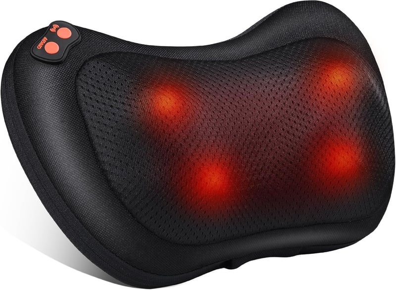 Shiatsu Massagegerät für Nacken und Rücken mit Wärmefunktion