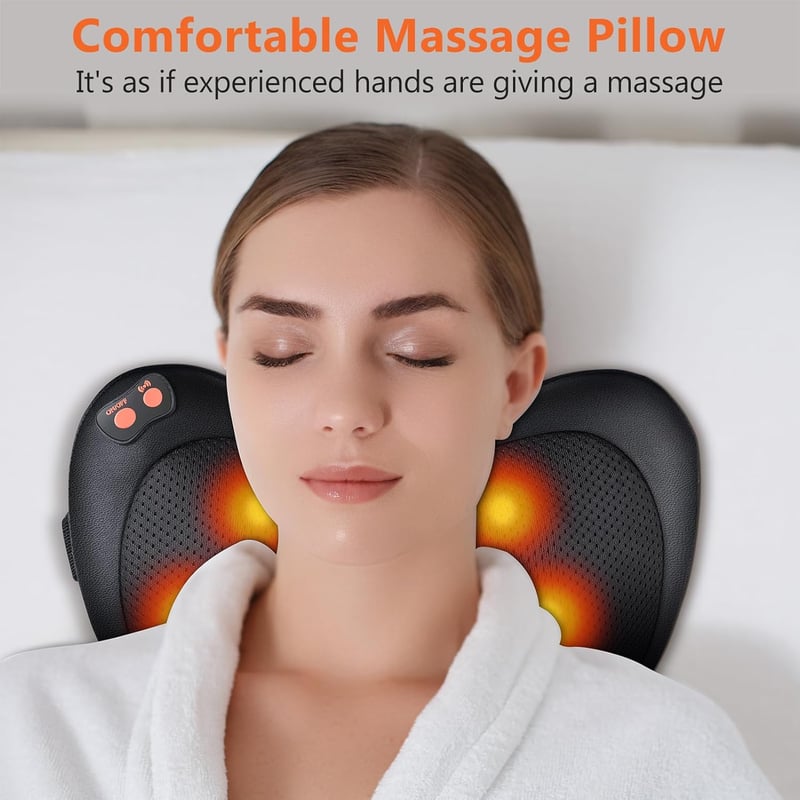 Shiatsu Massagegerät für Nacken und Rücken mit Wärmefunktion