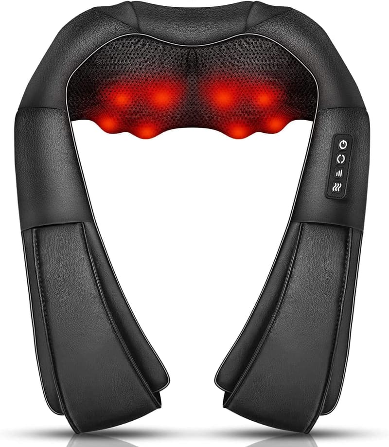 Nackenmassagegerät mit Wärme – 3D Shiatsu Massage für die ganze Familie