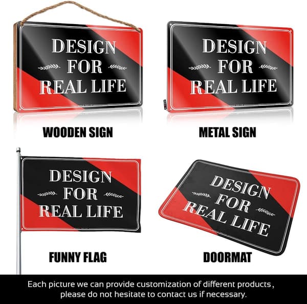 Lustiges Blechschild 