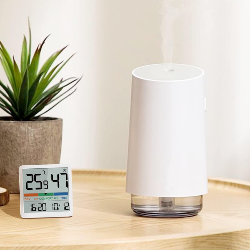 Digitales Thermo-Hygrometer mit hoher Genauigkeit für Raumklimakontrolle