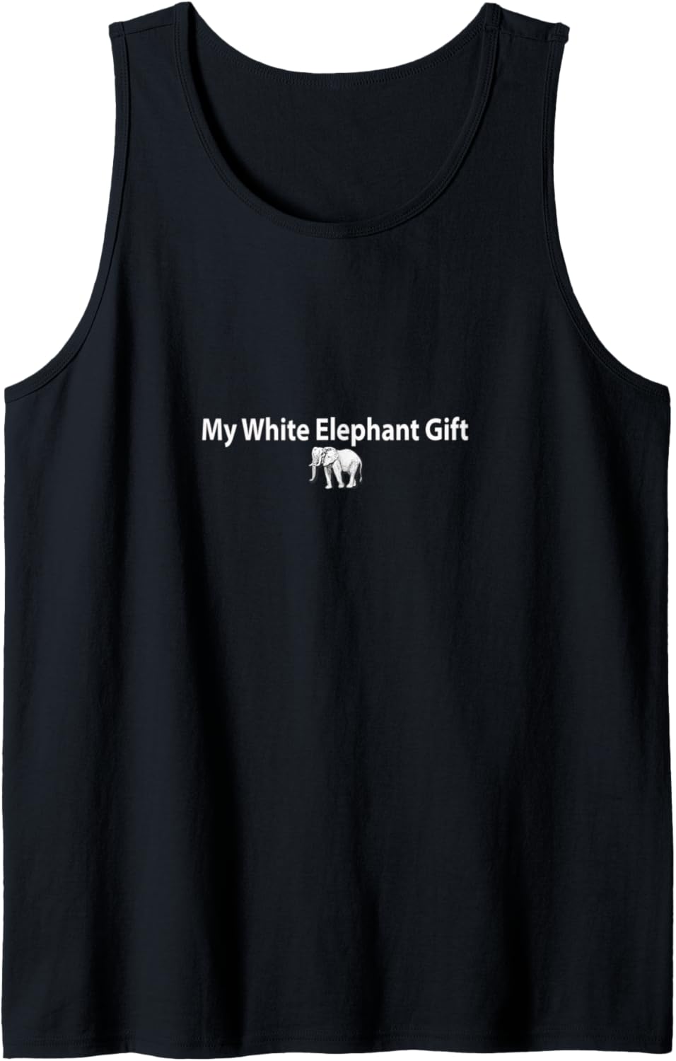 Lustiges Tank Top als ideales Geschenk für weiße Elefanten