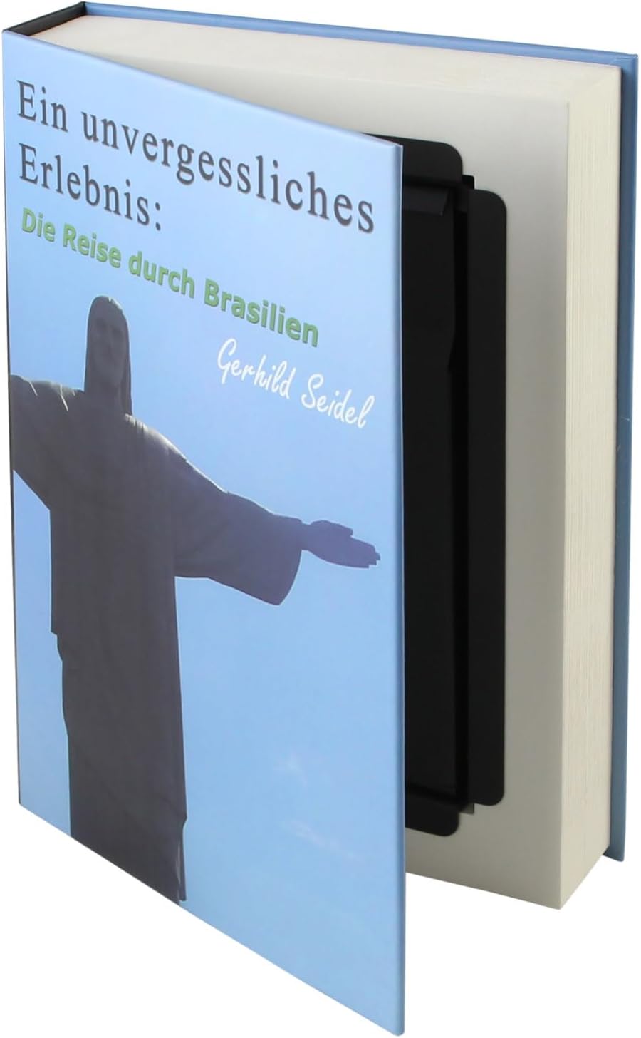 Buchsafe in Brasilien – Getarnte Geldkassette mit echten Seiten