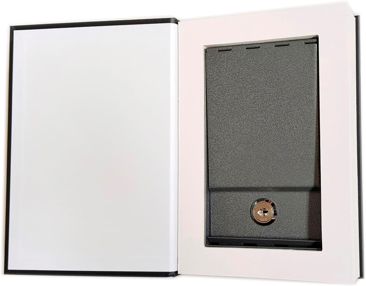 Buch Safe für Schmuck und Geheimnisse, tragbare Geldkassette