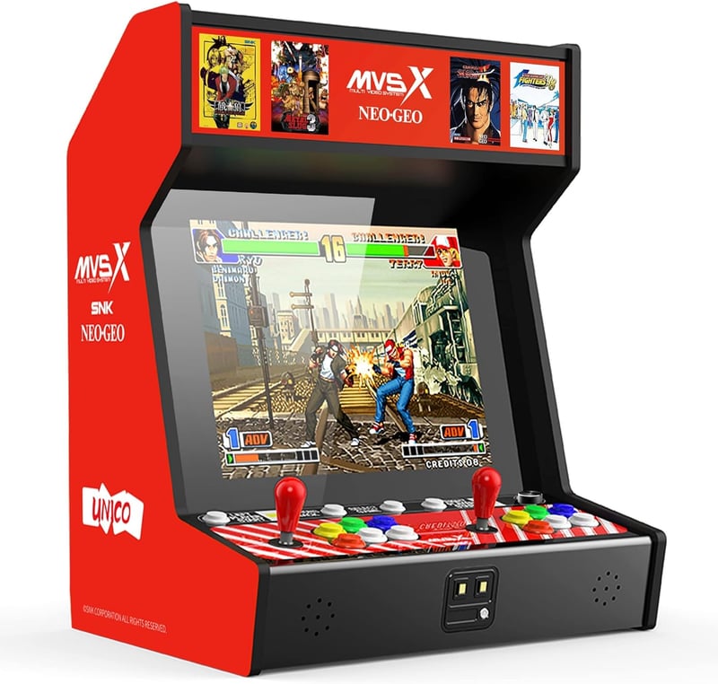 Unico MVSX Home Arcade mit 50 lizenzierten Retro-Spielen