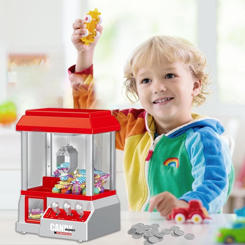 Elektronische Kran-Spielzeugmaschine für Kinder mit Sound und LED