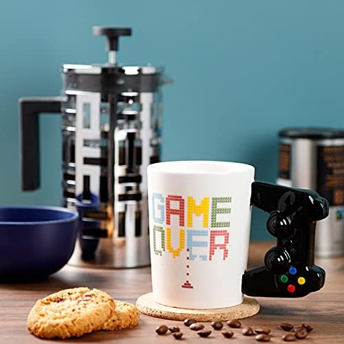 GAME OVER Gaming Controller Tasse aus Dolomit-Keramik