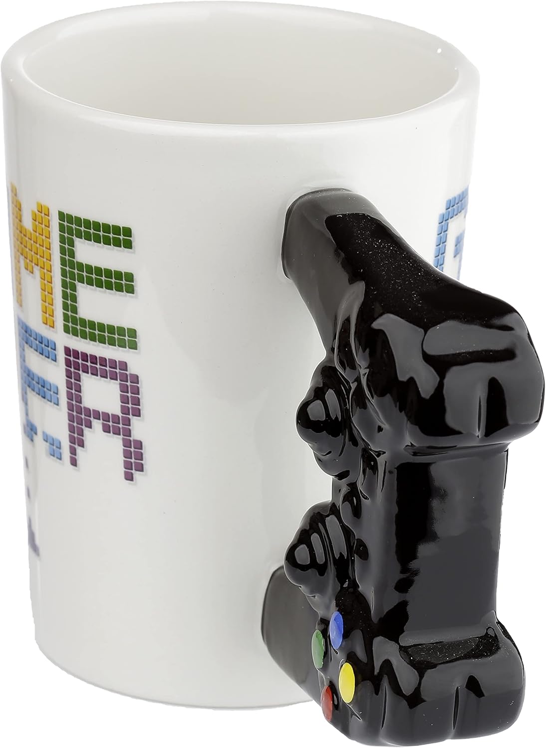 GAME OVER Gaming Controller Tasse aus Dolomit-Keramik