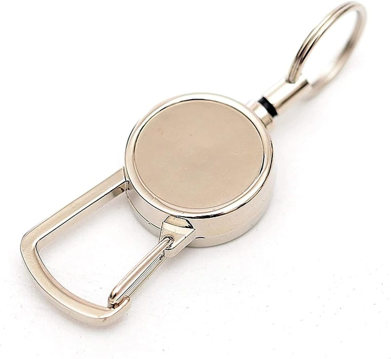 Ausweisjojo mit Metallkartenhalter und Schlaufenclip