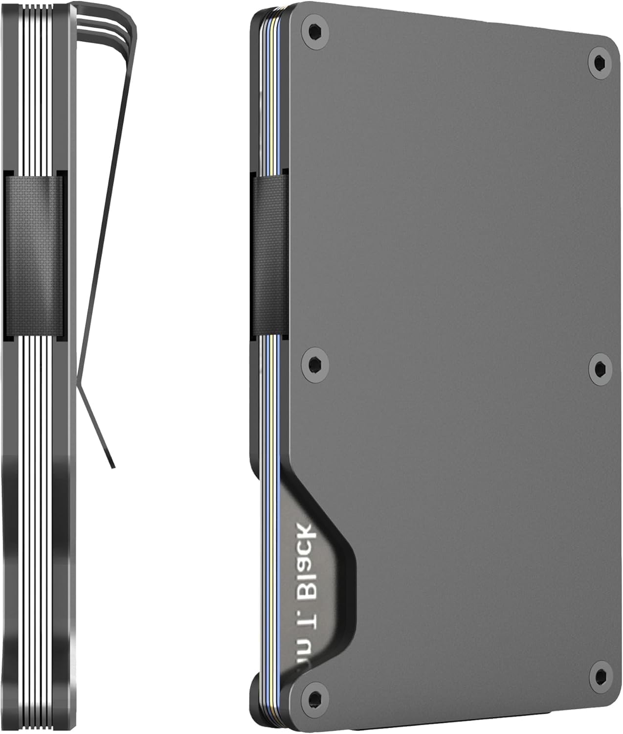 Minimalistische RFID-Geldbörse aus Kohlefaser für Herren