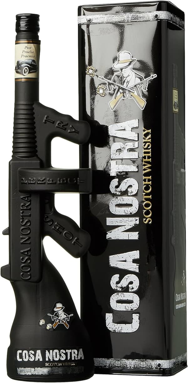 Cosa Nostra Whisky in Geschenkverpackung - 700 ml