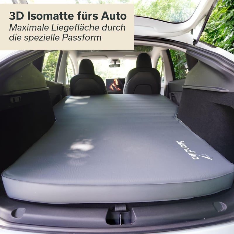 Selbstaufblasende Camping-Isomatte 10 cm für Auto und Reisen