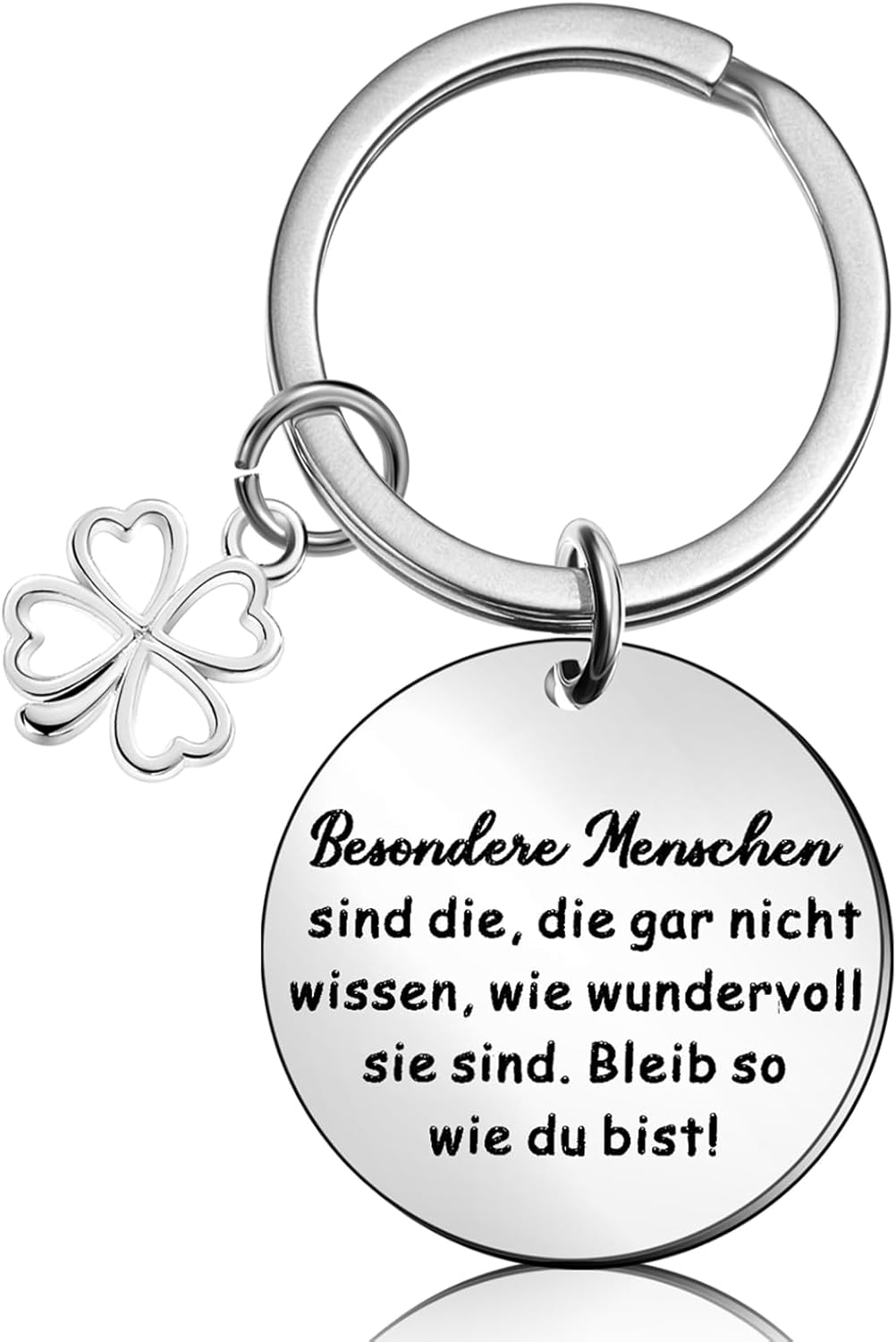 Inspirierender Schlüsselanhänger für besondere Menschen - Glücksbringer Geburtstag