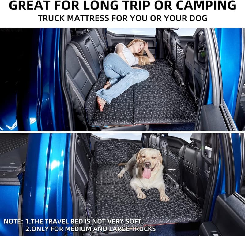 Rücksitz-Bettmatratze für Lkw, nicht aufblasbar, ideal für Camping und Reisen