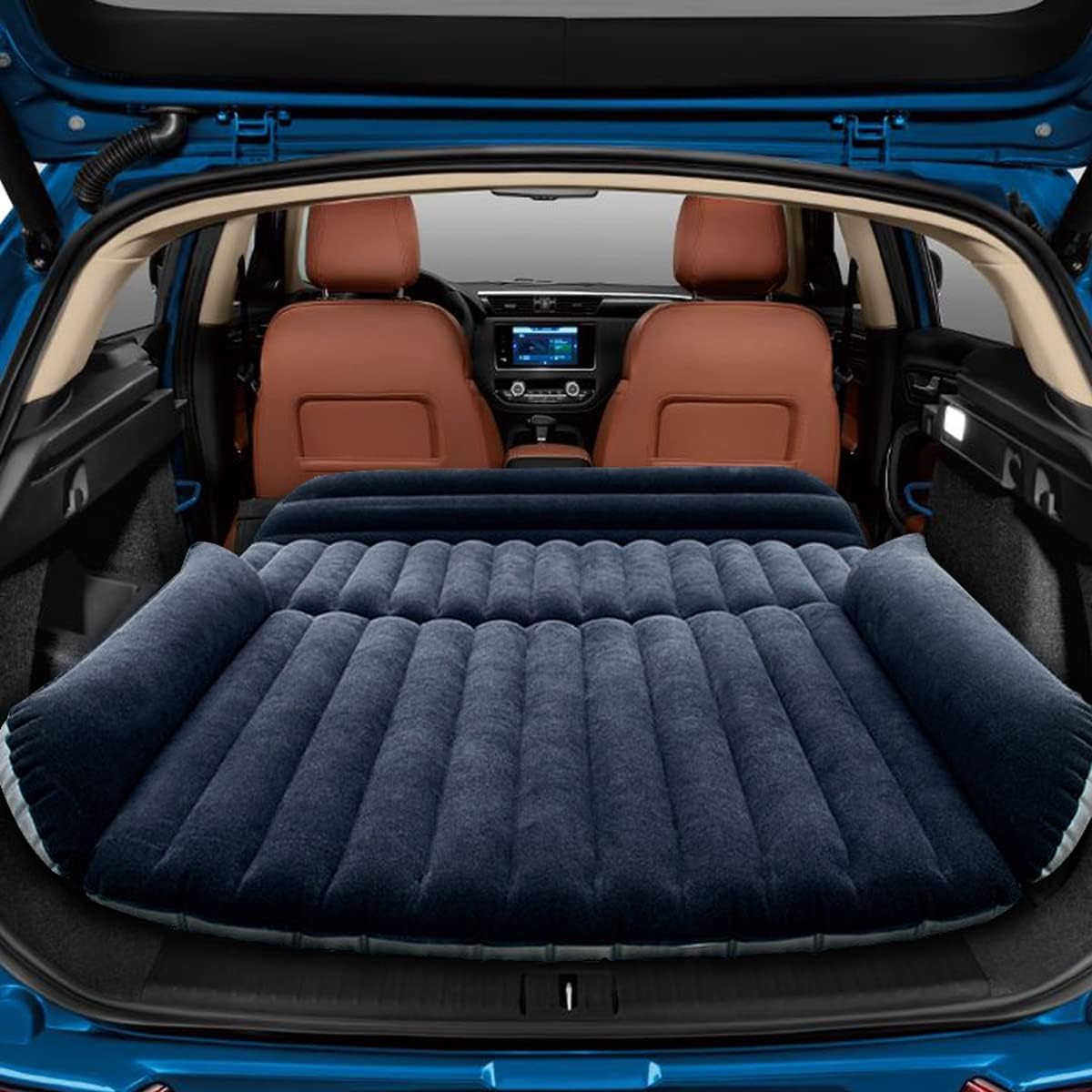 HAOYAO Aufblasbare Matratze für SUV mit Luftpumpe - Camping Bett