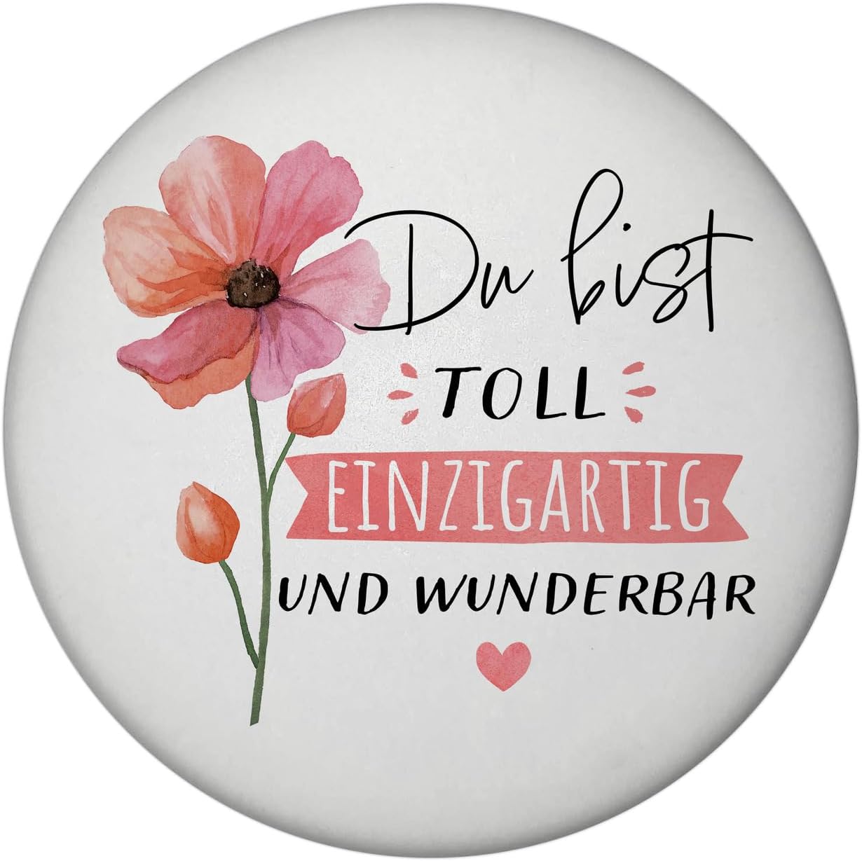 Magnet mit Spruch